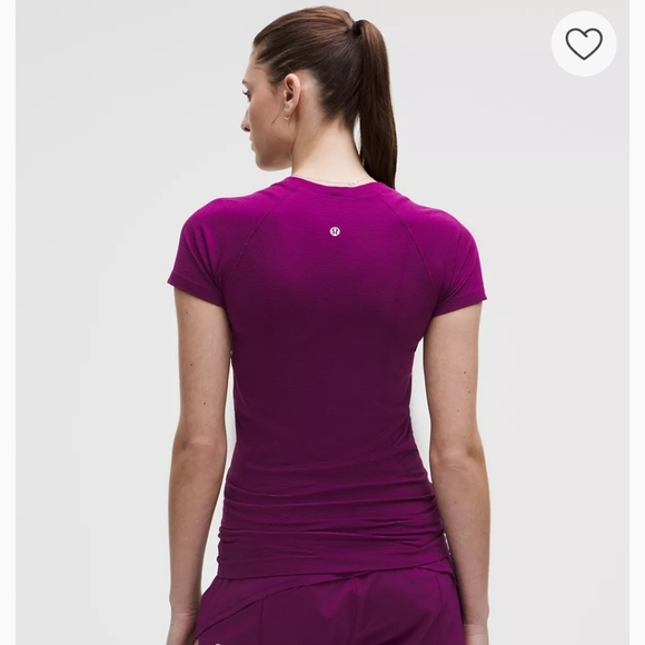 Lululemon Athletica Swiftly Hip Length Size 6 Chilled Grape - Picture 3 of 10